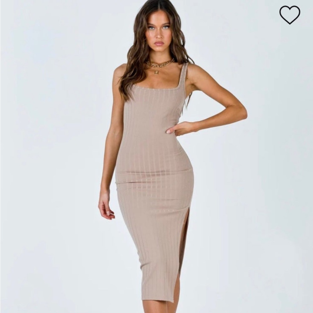 Princess polly Breanna Midi Dress - US 4 / Brown